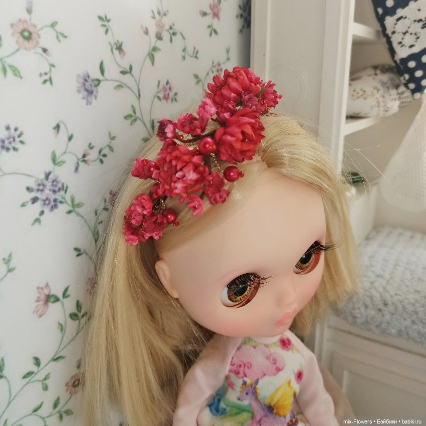 Куколки и цветы - созданы друг для друга... продолжение