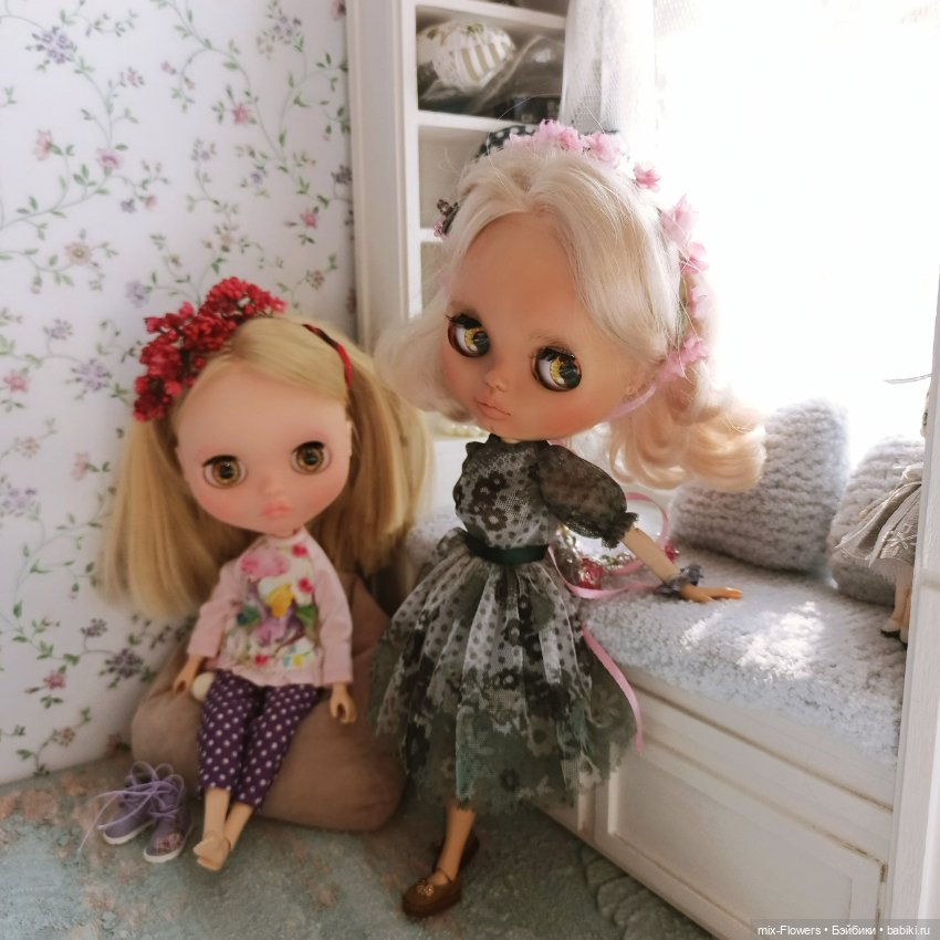 Куколки и цветы - созданы друг для друга... продолжение (фото 2)