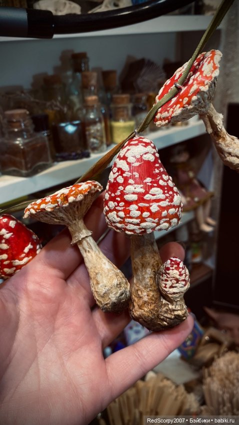 Рукотворные образы "Тайного Леса" Елены Емашевой "Воронья Мастерская" на БАЛУ КУКОЛ в Санкт-Петербурге в Севкабель Порту 11-14 мая 2023 года (фото 7)