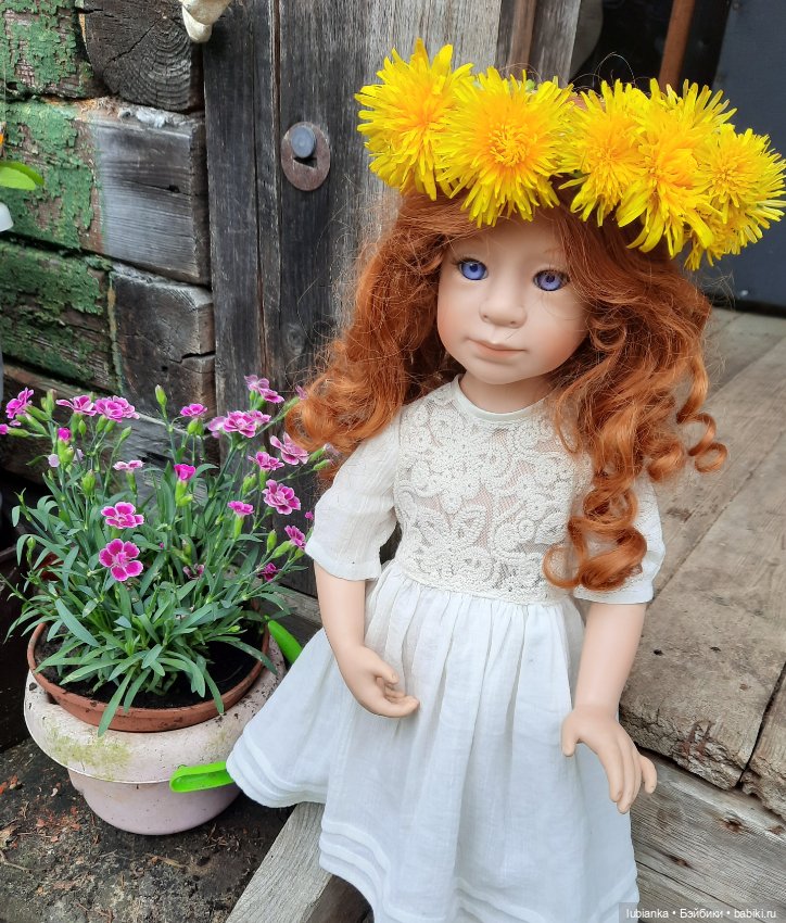 Вот и дачное лето🌞🌼🍀 — Куклы Julie Good Kruger (Джулия Гуд Крюгер): винил (фото 5)
