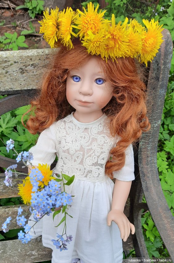Вот и дачное лето🌞🌼🍀 — Куклы Julie Good Kruger (Джулия Гуд Крюгер): винил (фото 10)