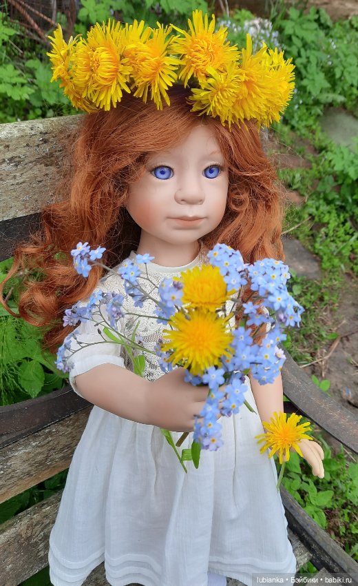Вот и дачное лето🌞🌼🍀 — Куклы Julie Good Kruger (Джулия Гуд Крюгер): винил (фото 7)