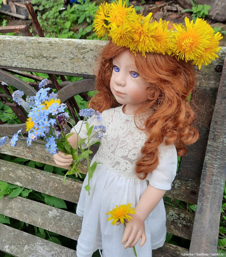 Вот и дачное лето🌞🌼🍀 — Куклы Julie Good Kruger (Джулия Гуд Крюгер): винил (фото 9)