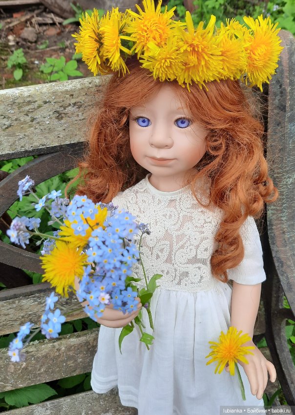 Вот и дачное лето🌞🌼🍀 — Куклы Julie Good Kruger (Джулия Гуд Крюгер): винил (фото 8)