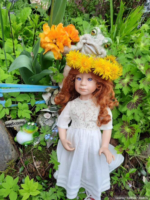 Вот и дачное лето🌞🌼🍀 — Куклы Julie Good Kruger (Джулия Гуд Крюгер): винил (фото 3)