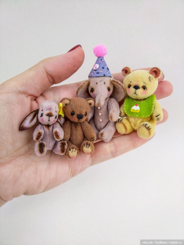 Пушистики — Авторские мишки Тедди и друзья: фото (фото 3)