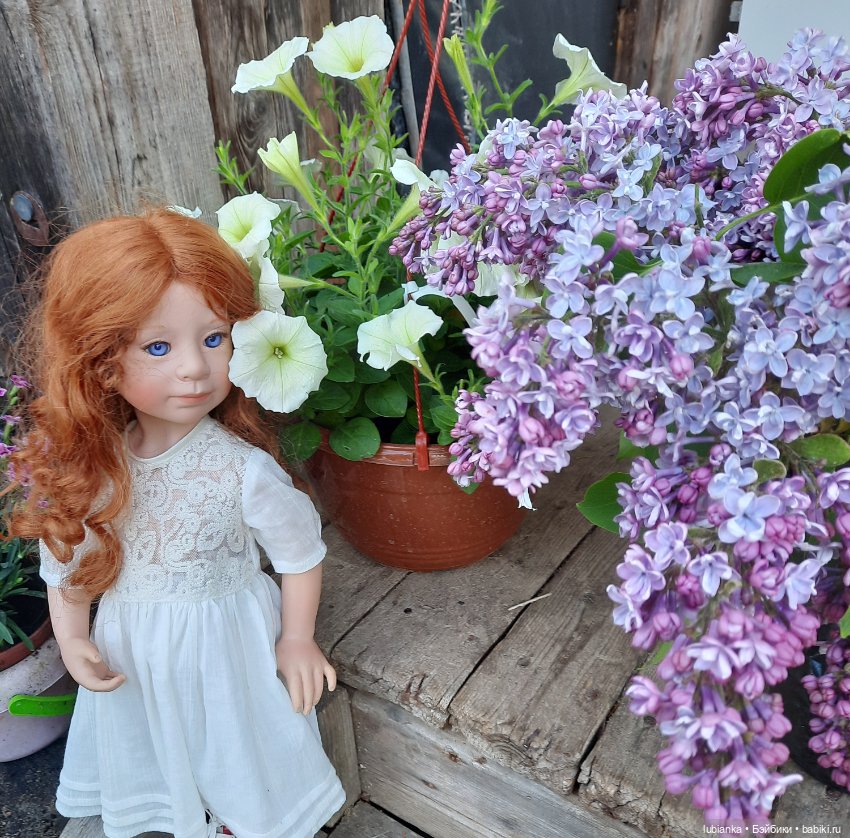 Вот и дачное лето🌞🌼🍀 — Куклы Julie Good Kruger (Джулия Гуд Крюгер): винил