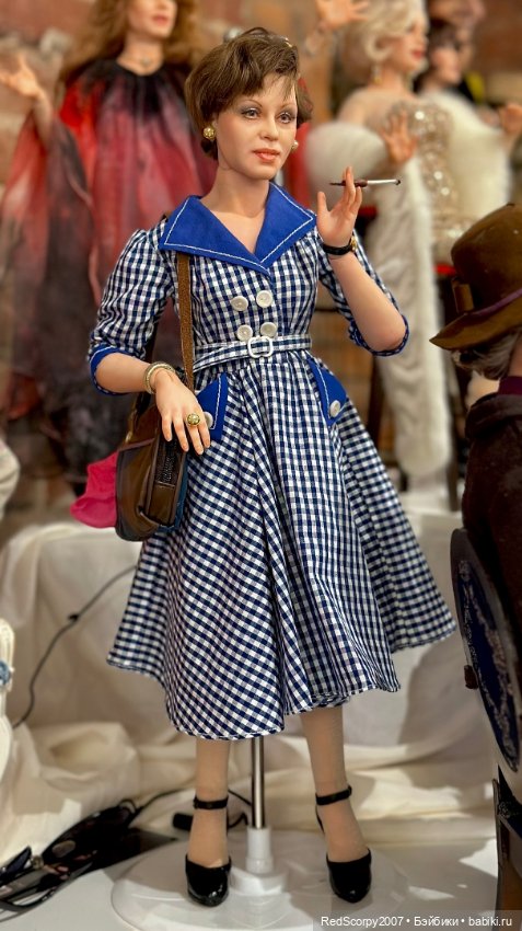 Куклы, созданные художником-кукольником Владимиром Емельяненко на "БАЛУ КУКОЛ" в Санкт-Петербурге в Севкабель Порту 11-14 мая 2023 года