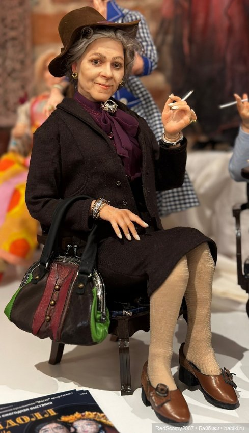 Куклы, созданные художником-кукольником Владимиром Емельяненко на "БАЛУ КУКОЛ" в Санкт-Петербурге в Севкабель Порту 11-14 мая 2023 года