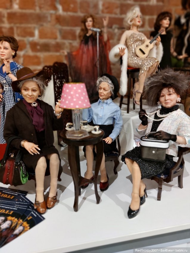 Куклы, созданные художником-кукольником Владимиром Емельяненко на "БАЛУ КУКОЛ" в Санкт-Петербурге в Севкабель Порту 11-14 мая 2023 года (фото 5)