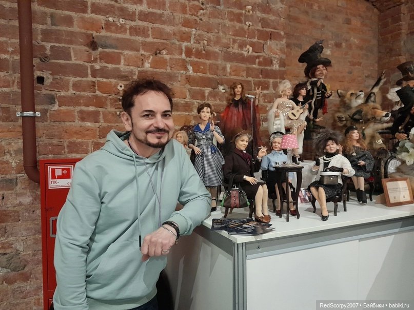 Куклы, созданные художником-кукольником Владимиром Емельяненко на "БАЛУ КУКОЛ" в Санкт-Петербурге в Севкабель Порту 11-14 мая 2023 года (фото 8)