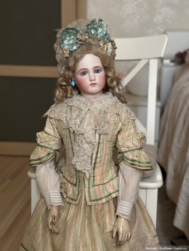 Jumeau Portrait Delux fashion doll, рыбов показываю