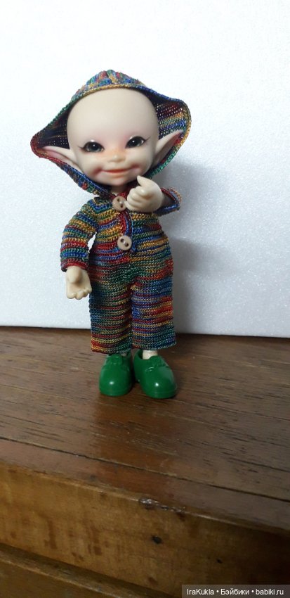 Цветное вязание — Одежда и обувь для кукол своими руками: фото (фото 3)