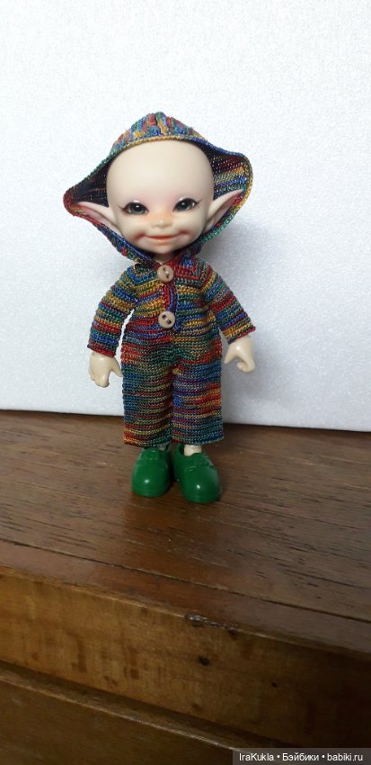 Цветное вязание — Одежда и обувь для кукол своими руками: фото (фото 5)