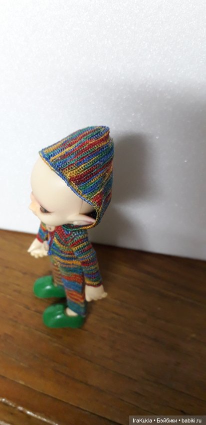 Цветное вязание — Одежда и обувь для кукол своими руками: фото (фото 9)