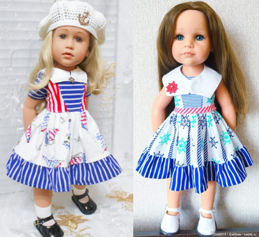 Мои куколки ГОТЦ в летних нарядах (фото 2)