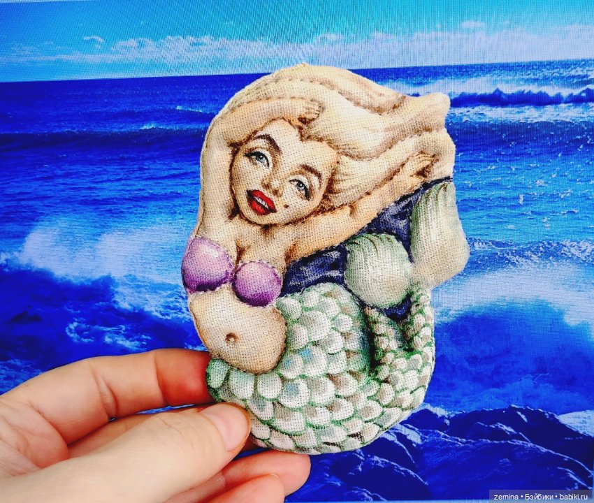 Русалочка — Авторские текстильные куклы: Вальдорфские (фото 2)