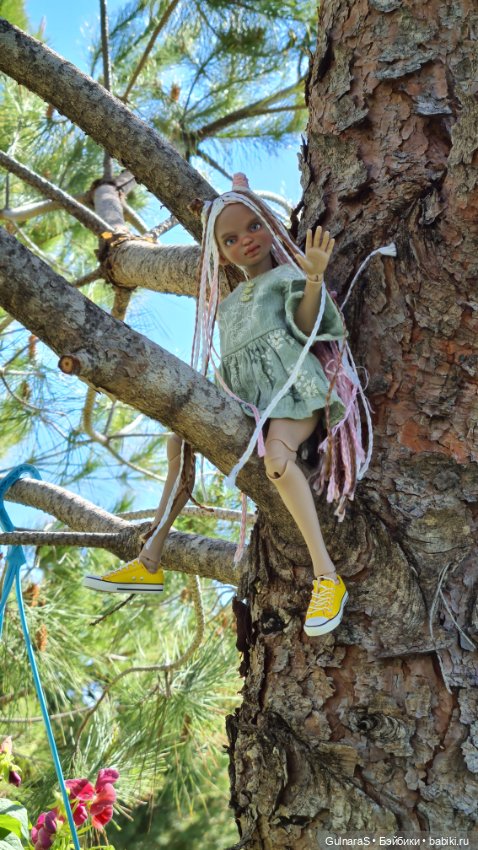 В саду — Куклы Dart dolls (Анна Шиткина): российские BJD (БЖД)