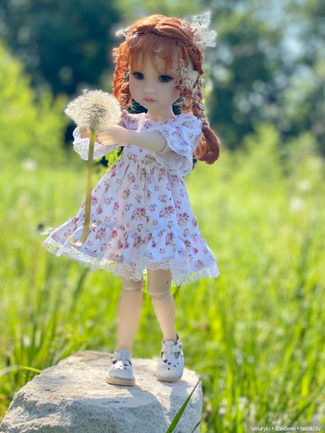 Девочка 👧 в одуванчиках ☀️ (фото 2)