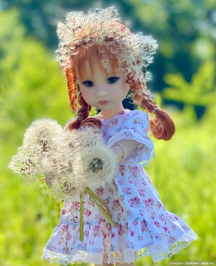 Девочка 👧 в одуванчиках ☀️ (фото 4)