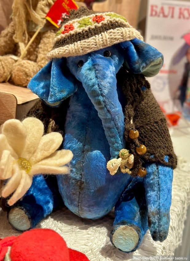 Герои детства оживают у мастера тедди Елены Нурисламовой были представлены на выставке "Бал Кукол" 11 - 14 мая в Санкт - Петербурге