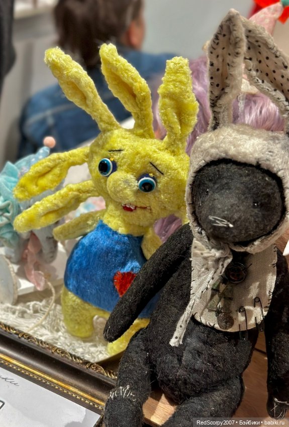 Герои детства оживают у мастера тедди Елены Нурисламовой были представлены на выставке "Бал Кукол" 11 - 14 мая в Санкт - Петербурге