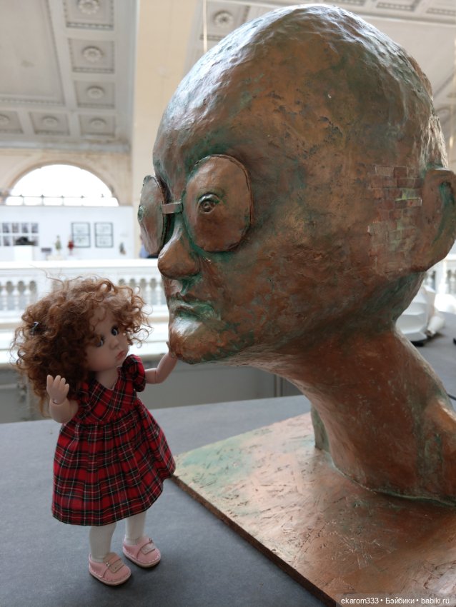 Как Женька на выставку ходила