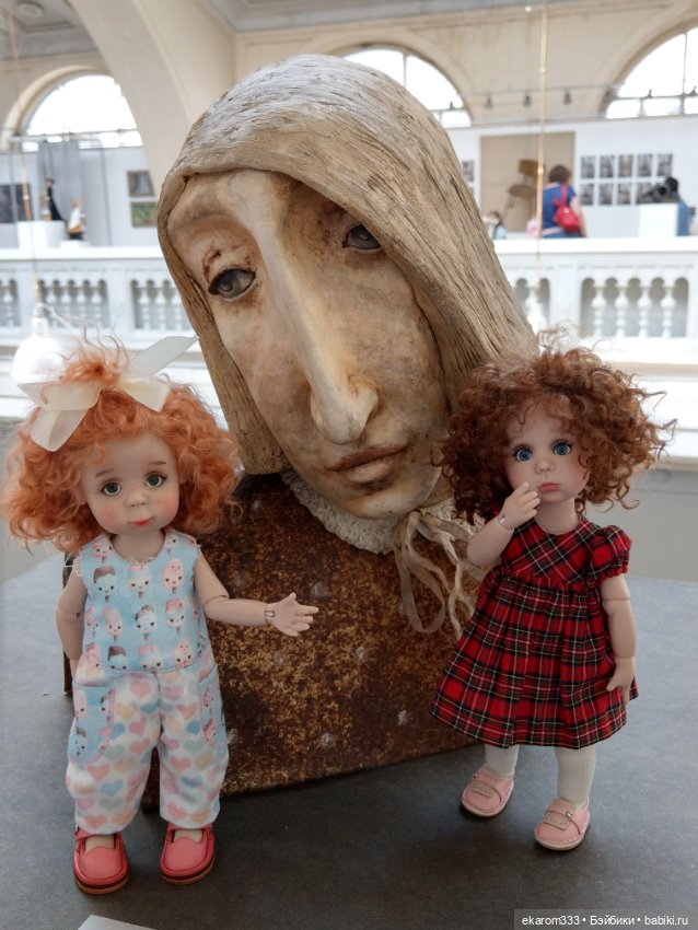 Как Женька на выставку ходила