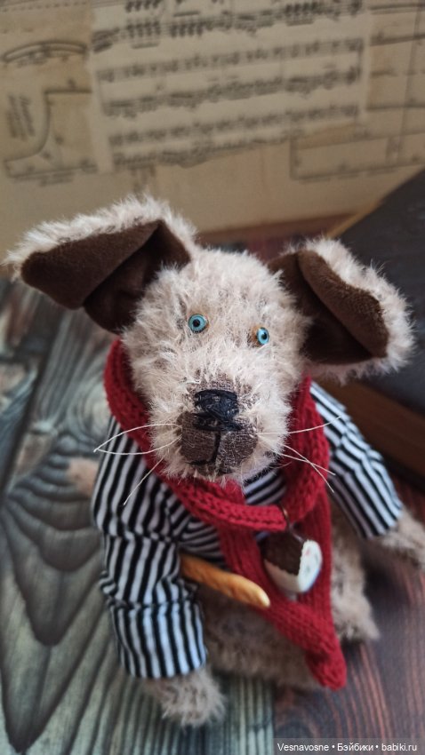 Багет Просто пёс — Авторские мишки Тедди и друзья: фото (фото 9)