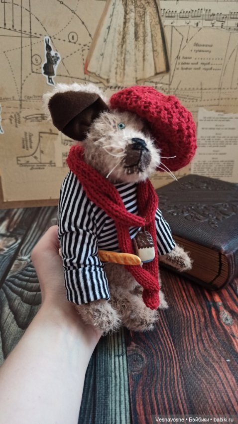 Багет Просто пёс — Авторские мишки Тедди и друзья: фото (фото 8)