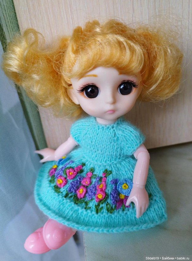 Новый комплектик для баболечки ростом 16 см "Мальвы"