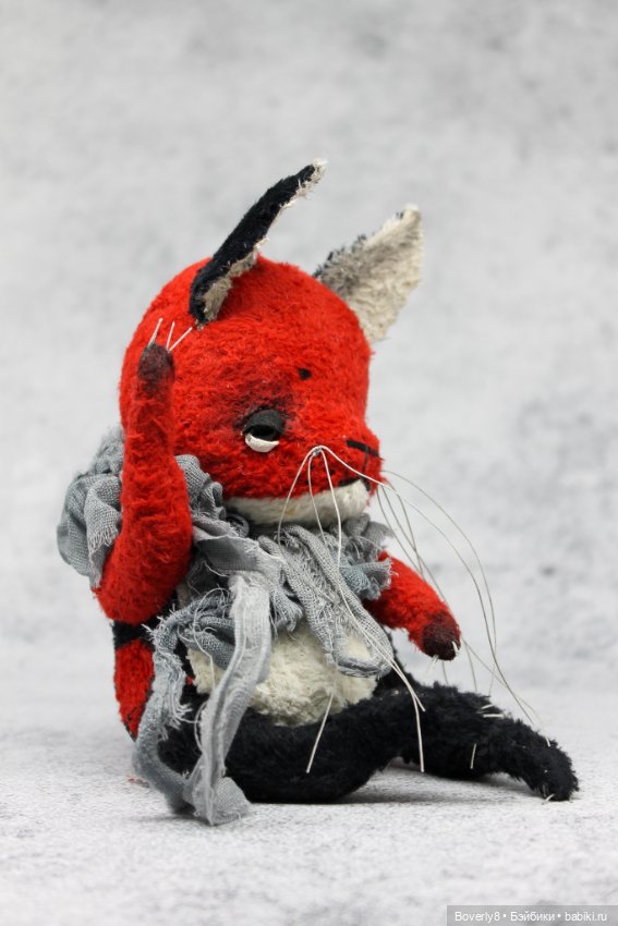 Тедди лисичка Незуко — Авторские мишки Тедди и друзья: фото (фото 3)