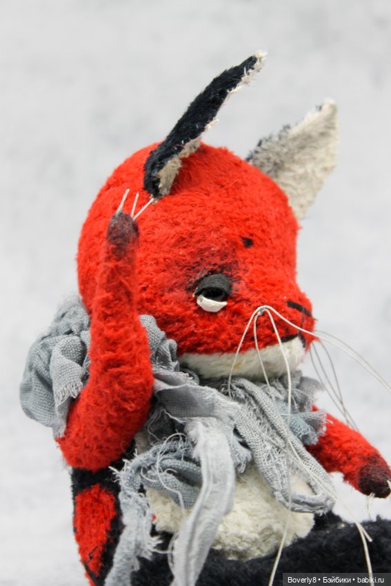 Тедди лисичка Незуко — Авторские мишки Тедди и друзья: фото (фото 5)