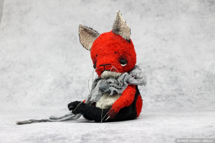 Тедди лисичка Незуко — Авторские мишки Тедди и друзья: фото (фото 2)