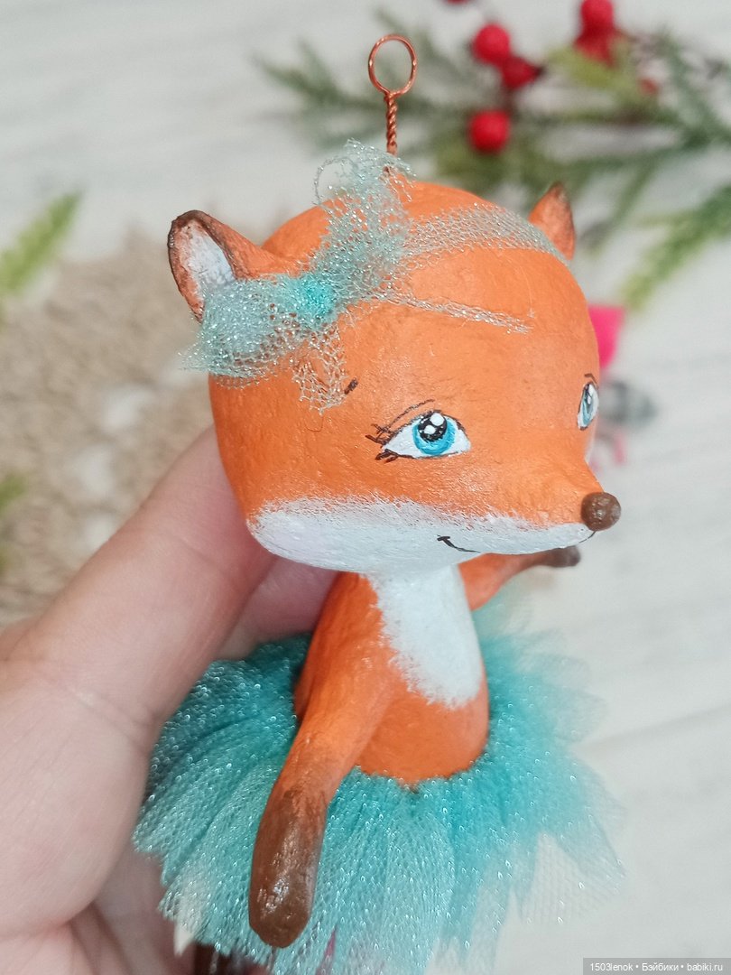 Балеринка — Лепка авторских игрушек и папье (фото 5)