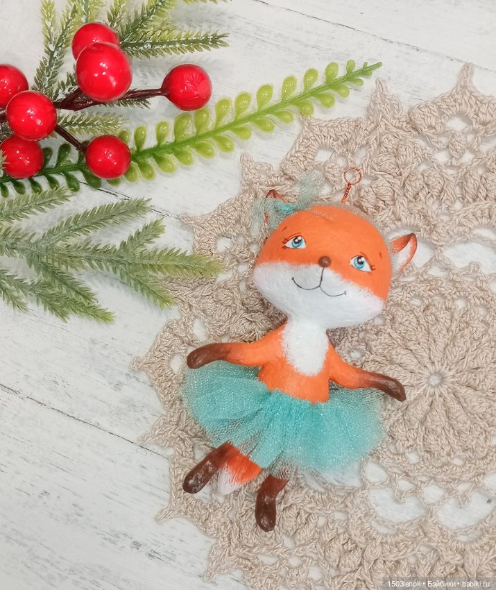 Балеринка — Лепка авторских игрушек и папье (фото 3)