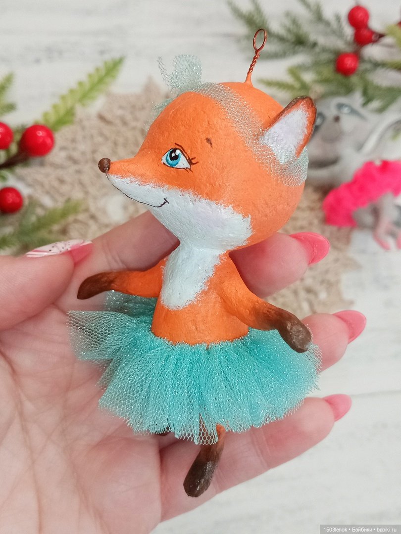 Балеринка — Лепка авторских игрушек и папье (фото 7)