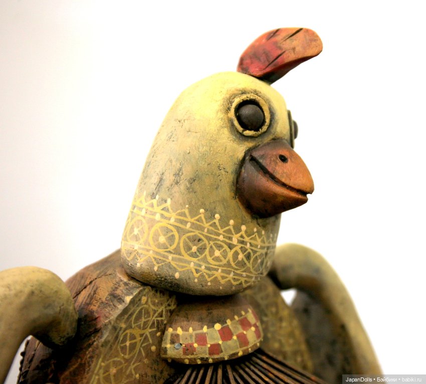 Певчая птица на выставке "Куклы с характером. Перезагрузка" (фото 9)