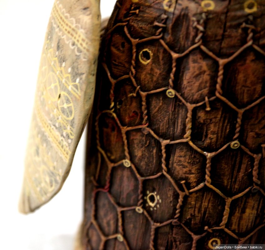 Певчая птица на выставке "Куклы с характером. Перезагрузка"