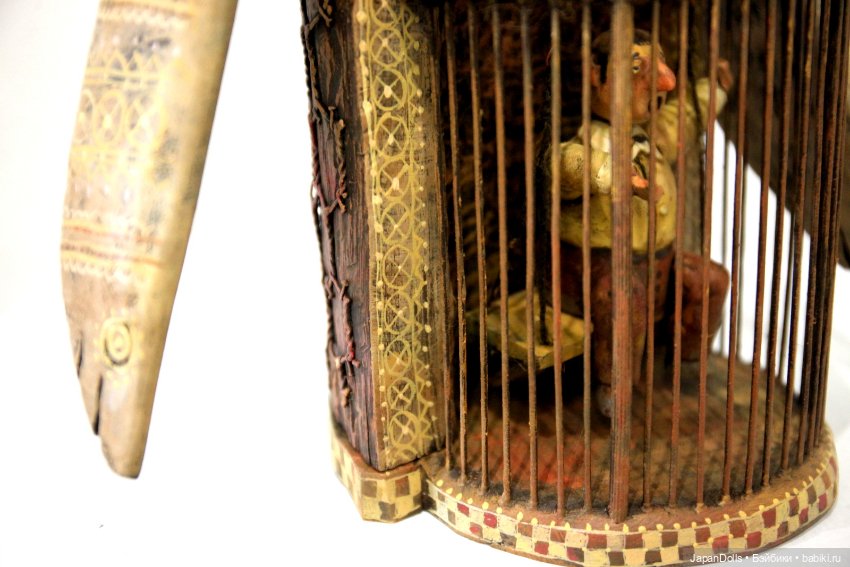 Певчая птица на выставке "Куклы с характером. Перезагрузка" (фото 6)