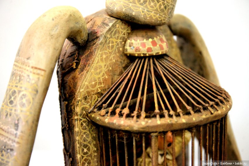 Певчая птица на выставке "Куклы с характером. Перезагрузка" (фото 5)