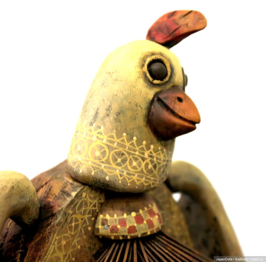 Певчая птица на выставке "Куклы с характером. Перезагрузка" (фото 4)