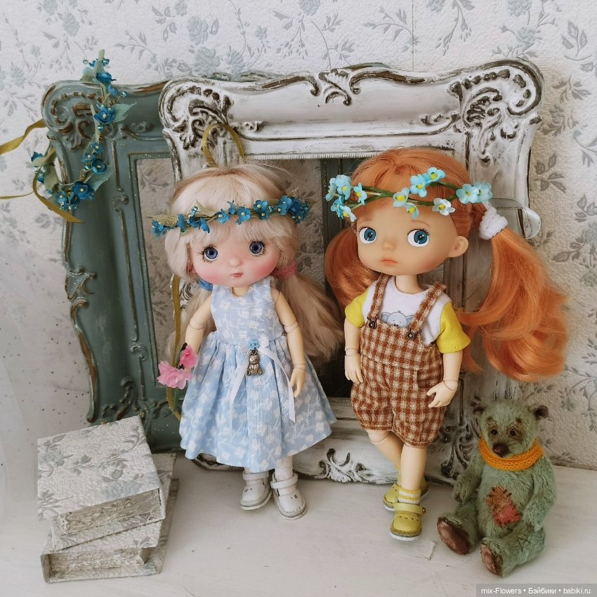 Цветочные аксессуары для кукол - продолжение (фото 2)
