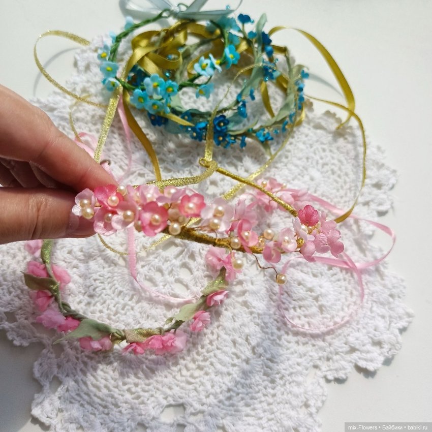 Цветочные аксессуары для кукол - продолжение (фото 7)