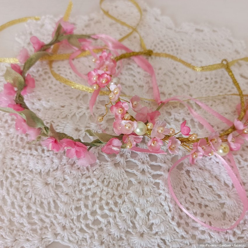 Цветочные аксессуары для кукол - продолжение (фото 5)
