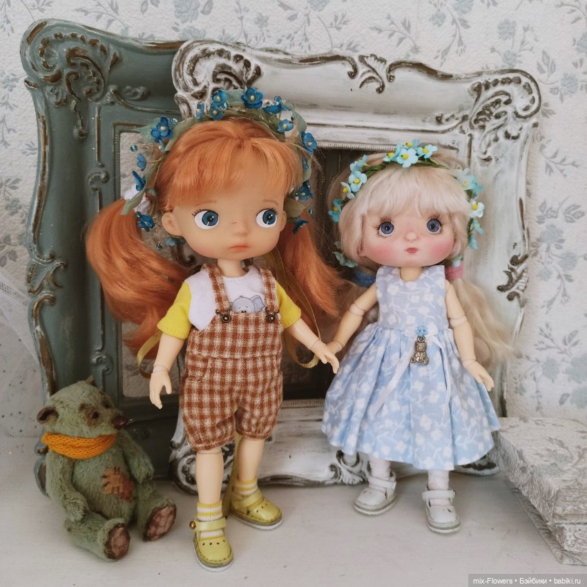Цветочные аксессуары для кукол - продолжение (фото 4)