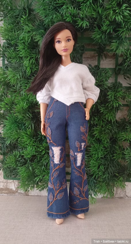 Наряд для Барби — Одежда и обувь для кукол своими руками: фото (фото 3)