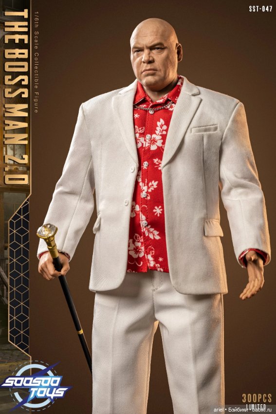 Soosootoys анонсировали фигурку Кингпина (под кодовым названием "The Boss Man 2.0") (фото 2)