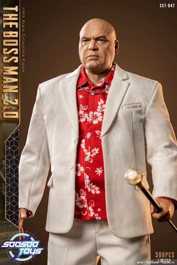 Soosootoys анонсировали фигурку Кингпина (под кодовым названием "The Boss Man 2.0")