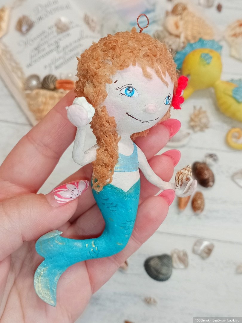 В глубинах океана — Лепка авторских игрушек и папье (фото 5)